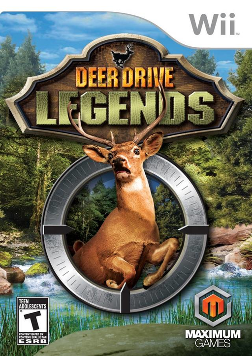 Deer Drive Legends box art for Wii